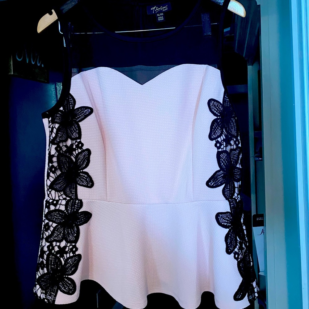 NWT Thalia Sodi Peplum Top